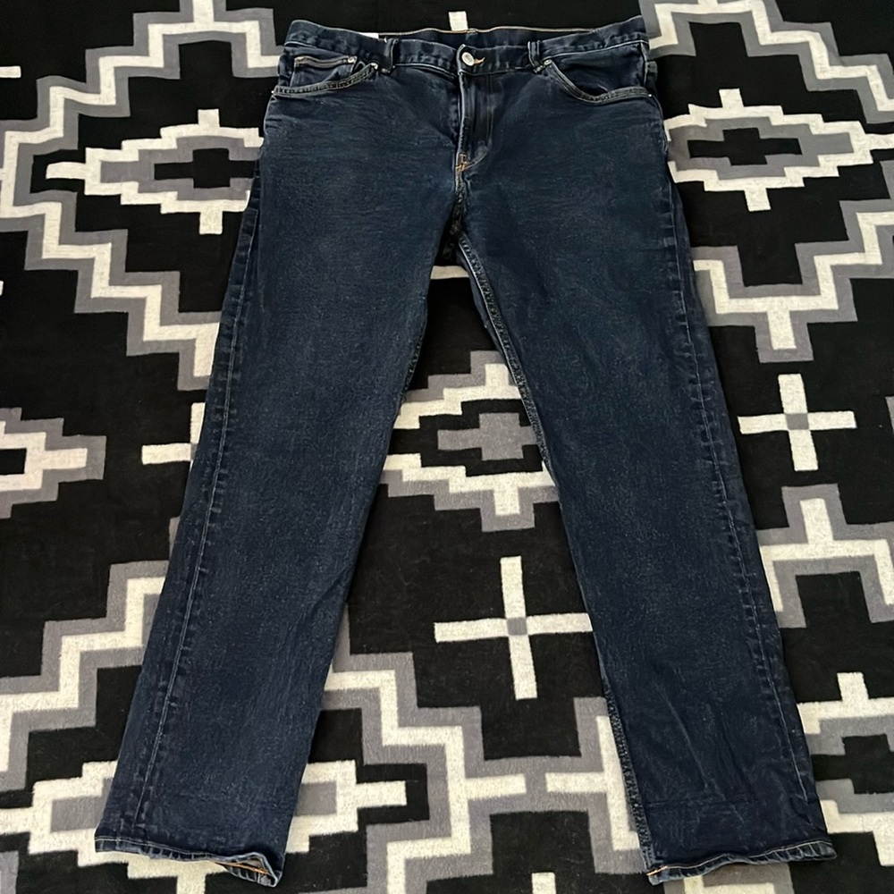 Mens H&M slim jeans 38x32